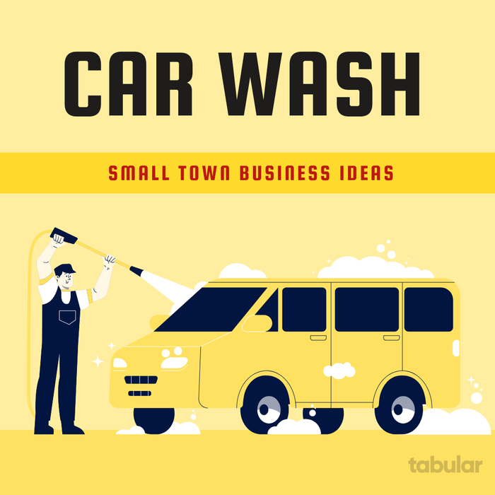Local business ideas: local car wash.